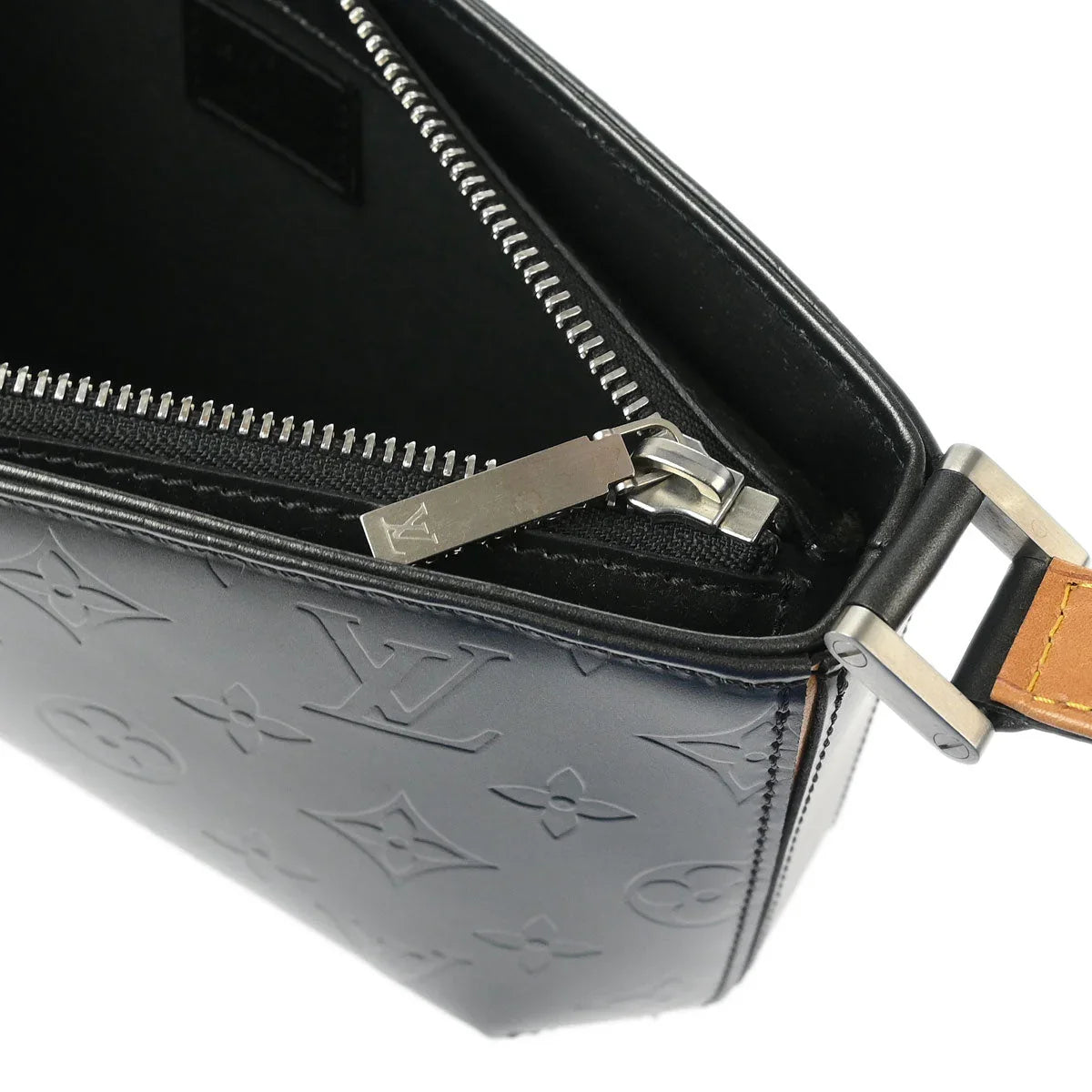 Louis Vuitton 2002 Black Monogram Mat Fowler Handbag M55142