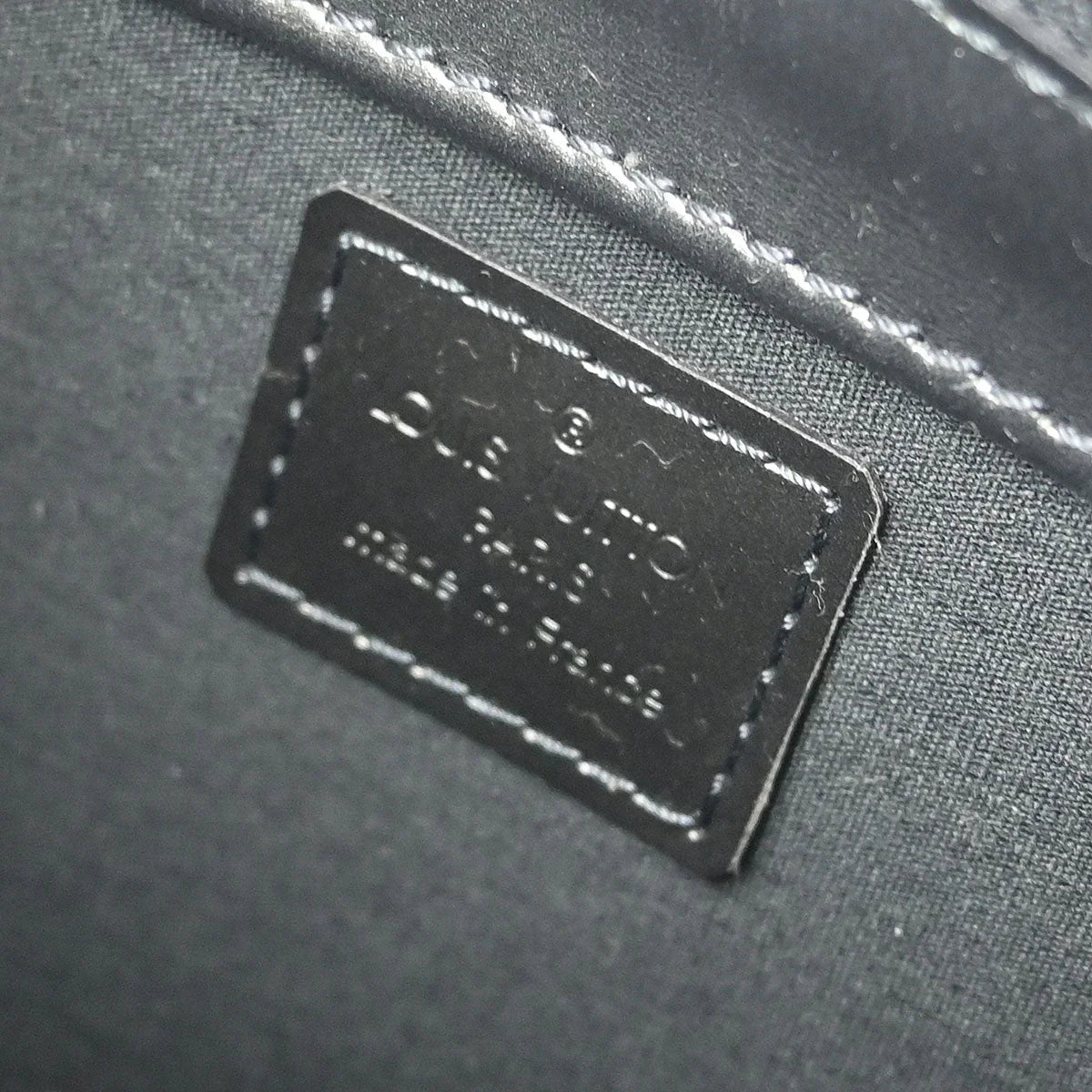 Louis Vuitton 2002 Black Monogram Mat Fowler Handbag M55142