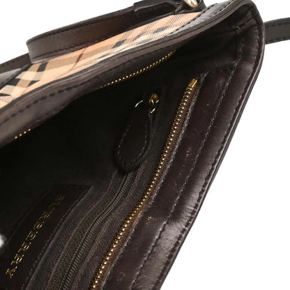 Burberry Beige House Check Shoulder Bag