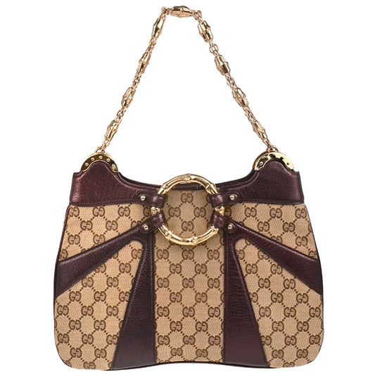 Gucci Beige GG Handbag