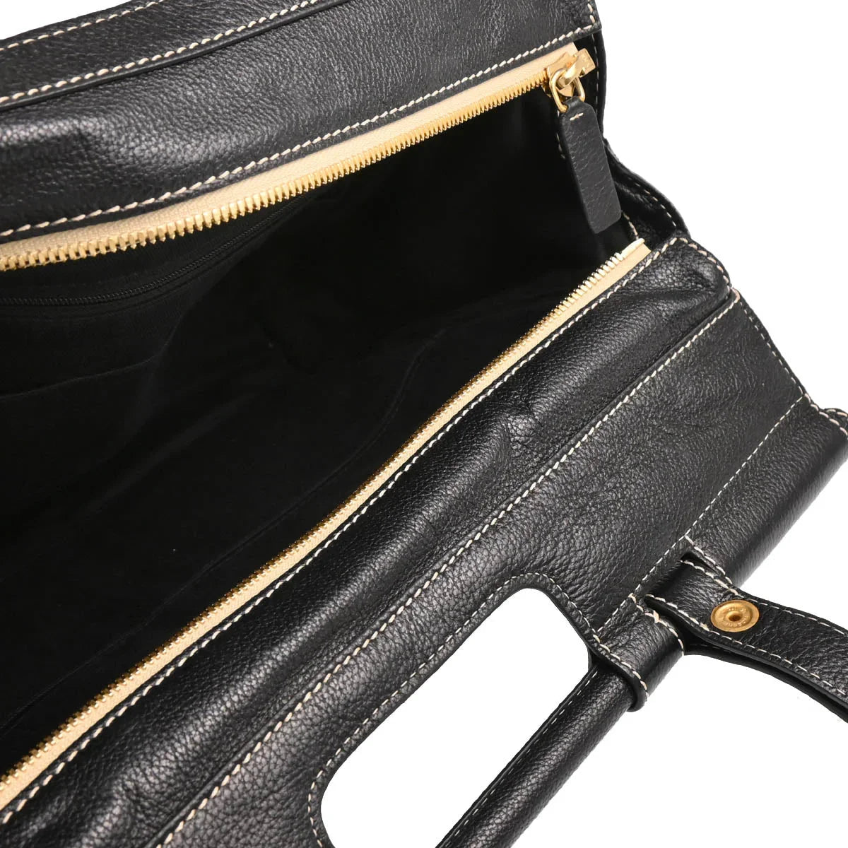 Loewe Black Leather Handbag
