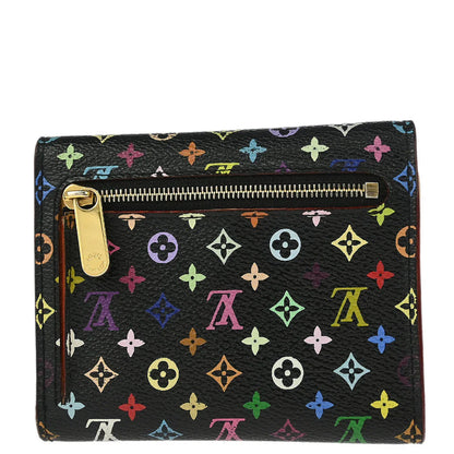 Louis Vuitton 2005 Black Multicolor Portefeuille Koala Wallet M58015