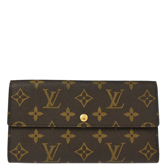 Louis Vuitton Monogram Portefeuille Sarah Purse Wallet M61734