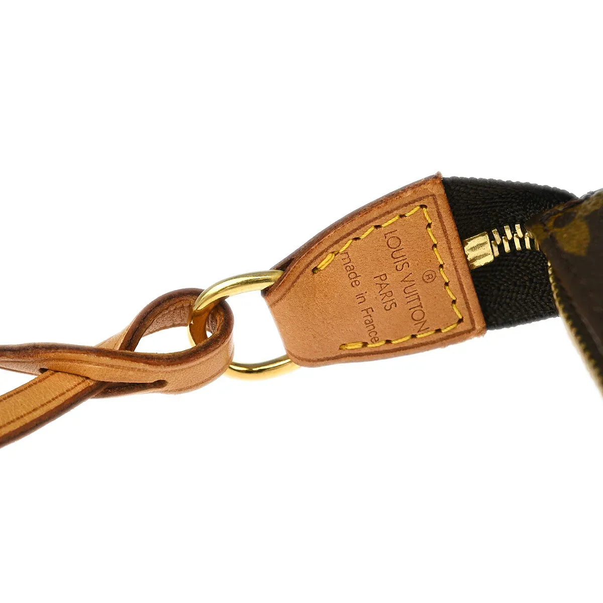 Louis Vuitton 2001 khaki Graffiti Pochette Accessoires Handbag M92192