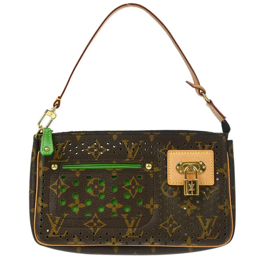 Louis Vuitton 2006 Monogram Perfo Pochette Accessoires Handbag M95184
