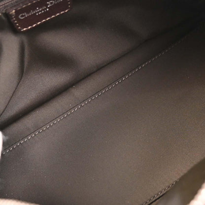 Christian Dior Brown PVC Trotter Romantic Handbag