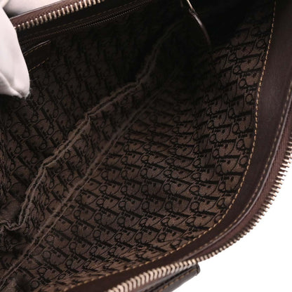 Christian Dior 2002 Brown Leather Handbag