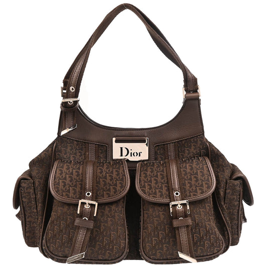 Christian Dior Brown Trotter Handbag