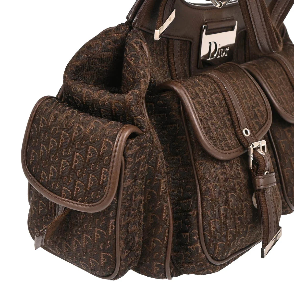 Christian Dior 2006 Brown Trotter Handbag
