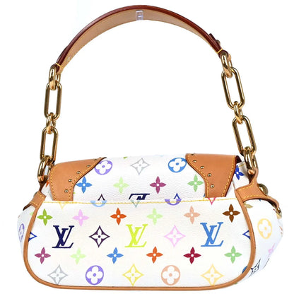 Louis Vuitton 2008 White Monogram Multicolor Marilyn Handbag M40127
