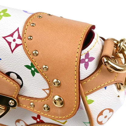 Louis Vuitton 2008 White Monogram Multicolor Marilyn Handbag M40127