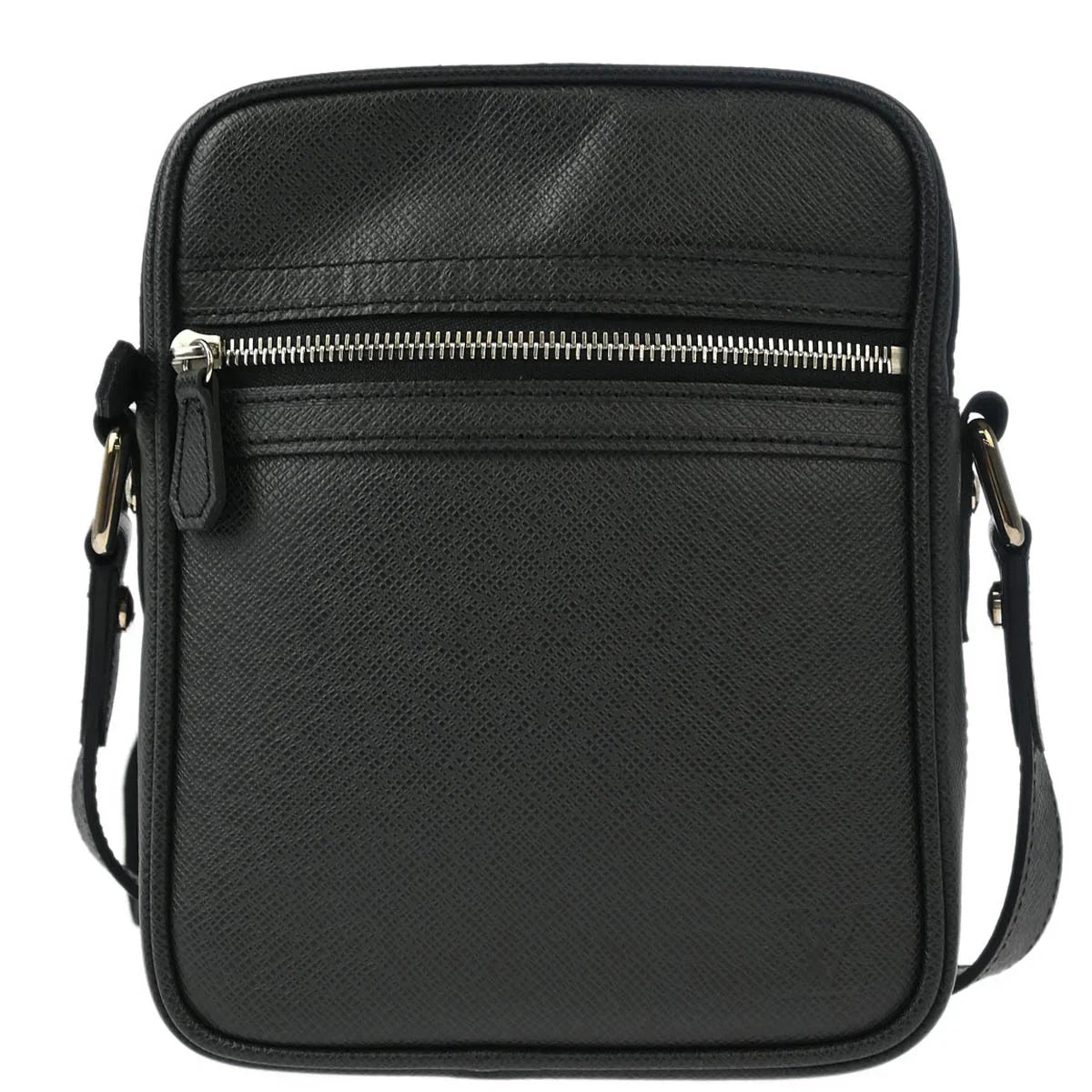 Louis Vuitton 2006 Black Taiga Dimitri Shoulder Bag M32462