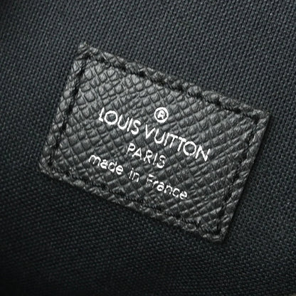 Louis Vuitton 2006 Black Taiga Dimitri Shoulder Bag M32462