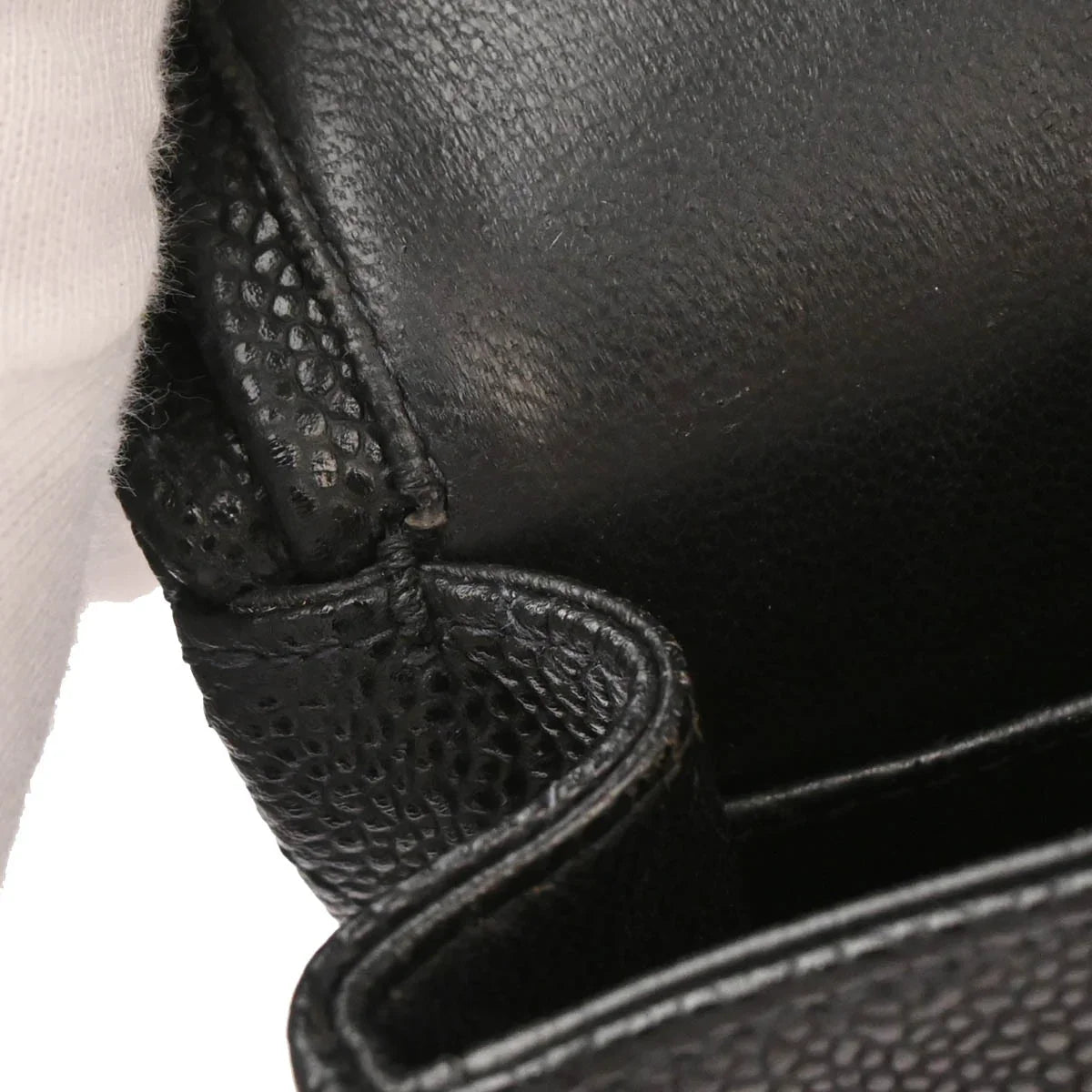Chanel 2003-2004 Black Calfskin Small Classic Double Flap Shoulder Bag