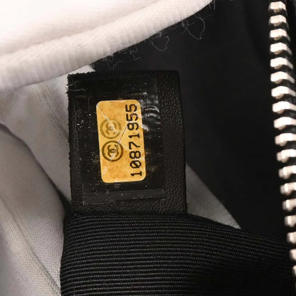 Chanel 2005-2006 Black Lambskin Chevron Handbag