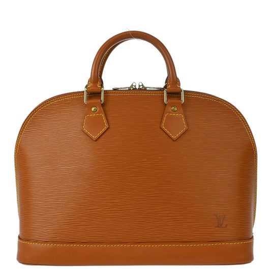 Louis Vuitton 1998 Brown Epi Alma Handbag M52148
