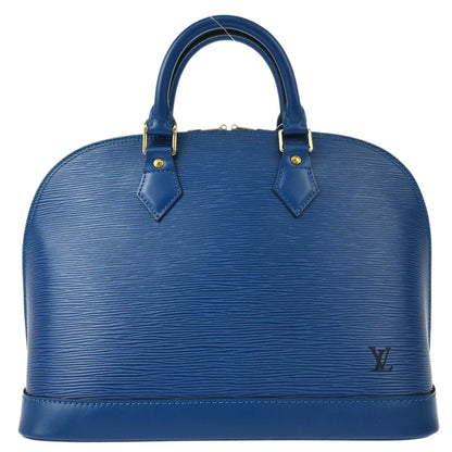 Louis Vuitton 1998 Blue Epi Alma Handbag M52145