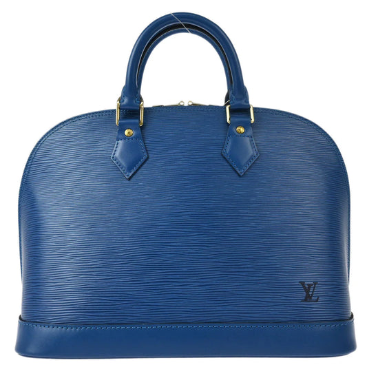 Louis Vuitton 1998 Blue Epi Alma Handbag M52145