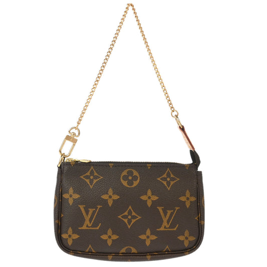 Louis Vuitton Monogram Mini Pochette Accessoires Handbag M58009