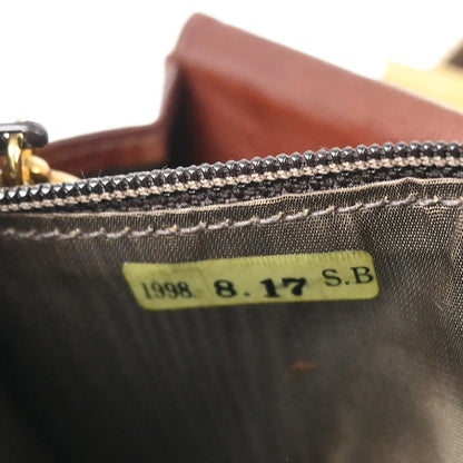 Chanel 1997-1999 Brown Caviar Wallet Purse