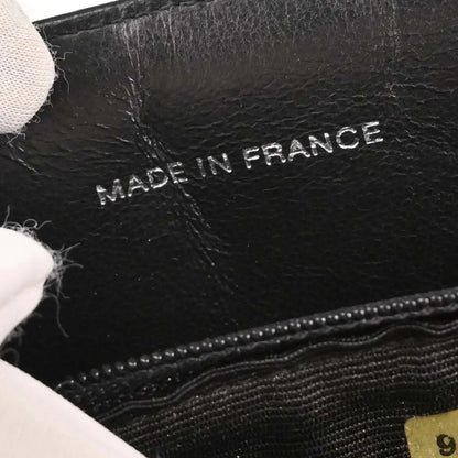 Chanel 1996-1997 Black Canvas Chain Handbag
