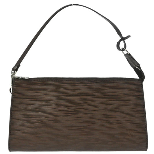 Louis Vuitton 2004 Brown Epi Pochette Accessoires Handbag M5294D