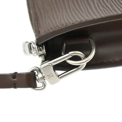 Louis Vuitton 2004 Brown Epi Pochette Accessoires Handbag M5294D