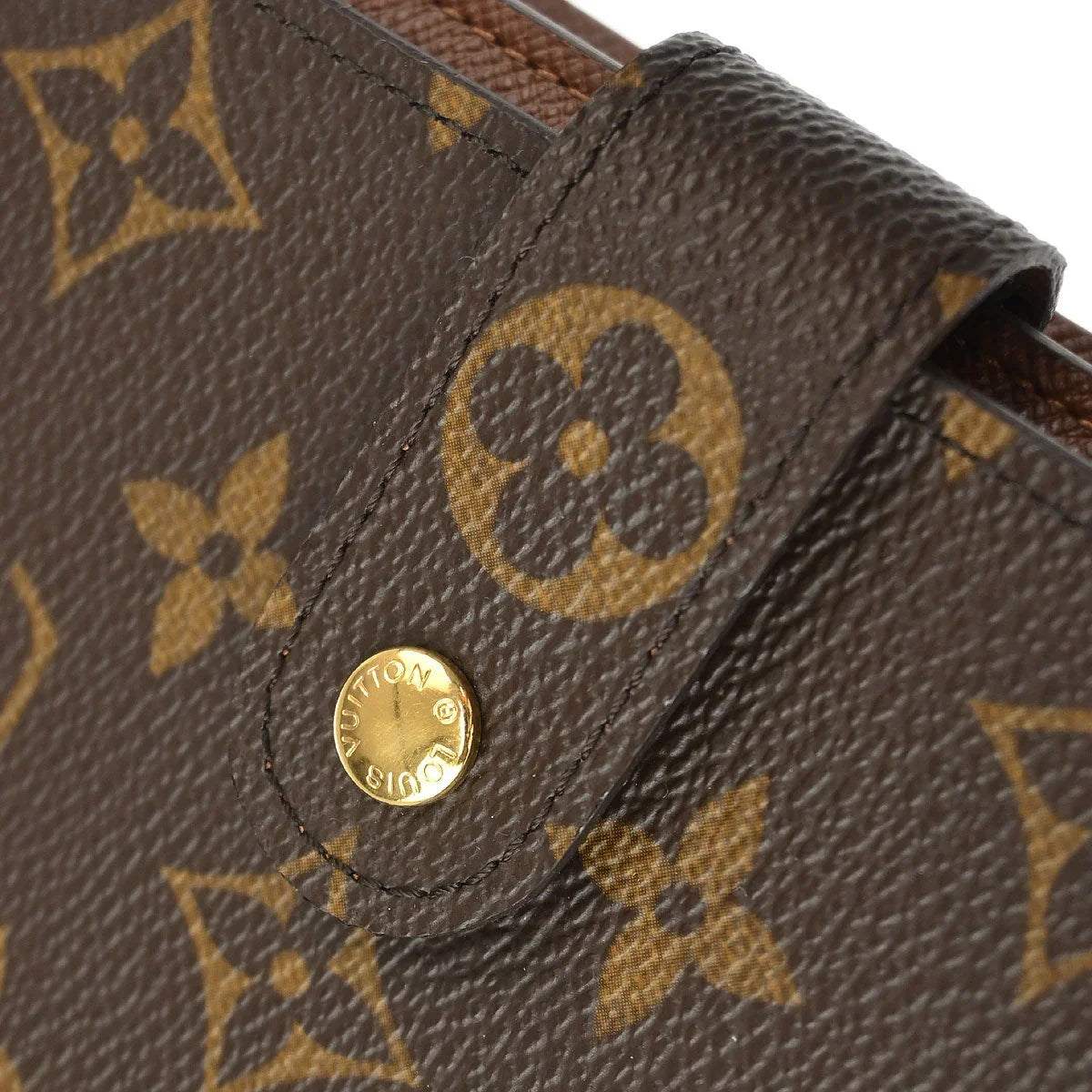 Louis Vuitton 2006 Monogram Porte Papier Wallet M61207