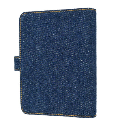Chanel 1996-1997 Indigo Denim Note Book Cover Small Good
