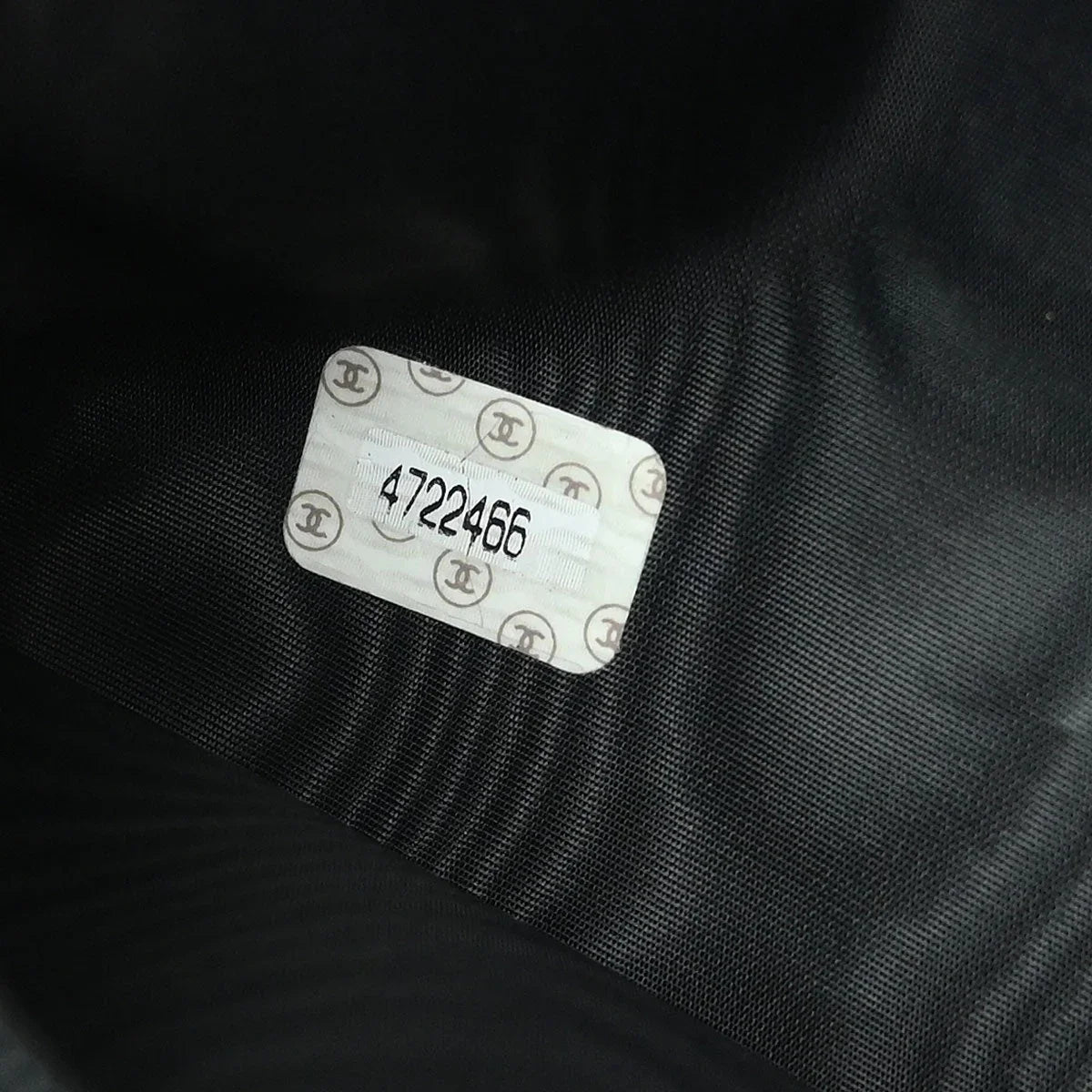 Chanel 1996-1997 Black Caviar Pouch