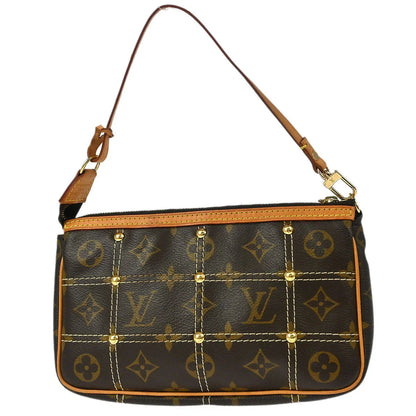 Louis Vuitton 2007 Monogram Rivet Pochette Accessoires Handbag M40141