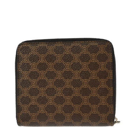 Celine Brown PVC Macadam Wallet Purse