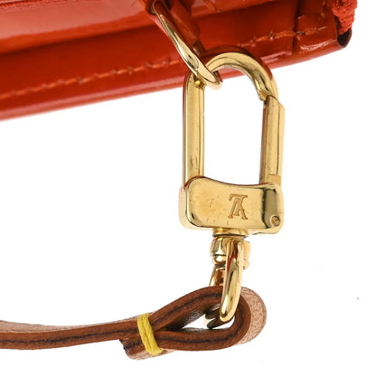 Louis Vuitton 2001 Orange Vernis Flower Lexington Handbag M92247
