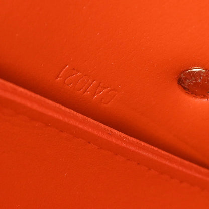 Louis Vuitton 2001 Orange Vernis Flower Lexington Handbag M92247