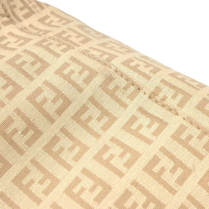 Fendi 2004 Beige Canvas Zucchino Tote Handbag