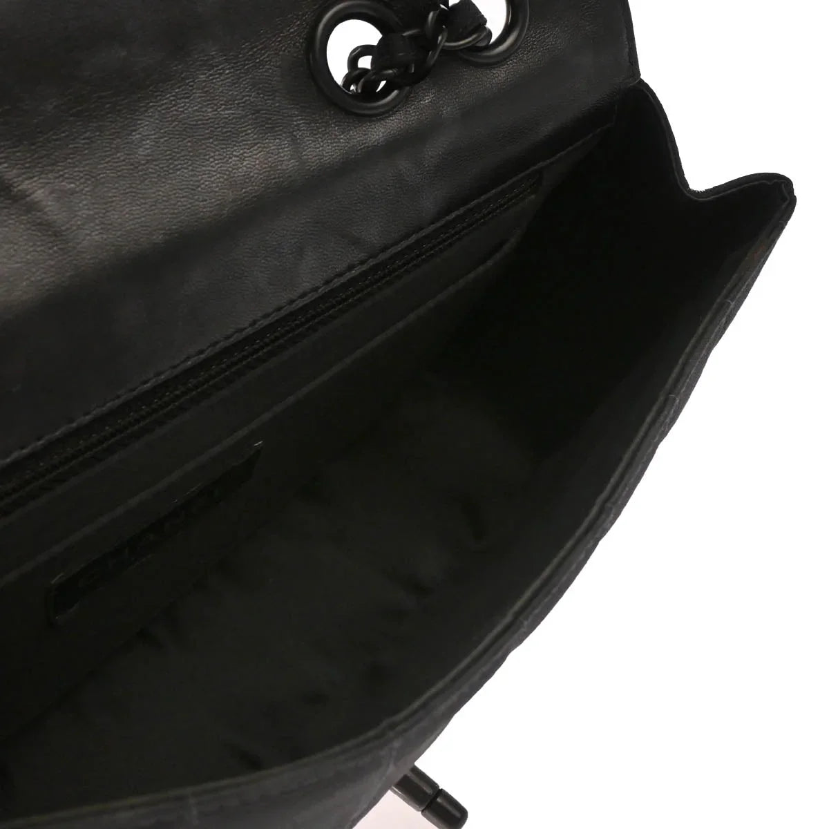 Chanel 2002-2003 Black Nylon Travel Line Single Flap Shoulder Bag