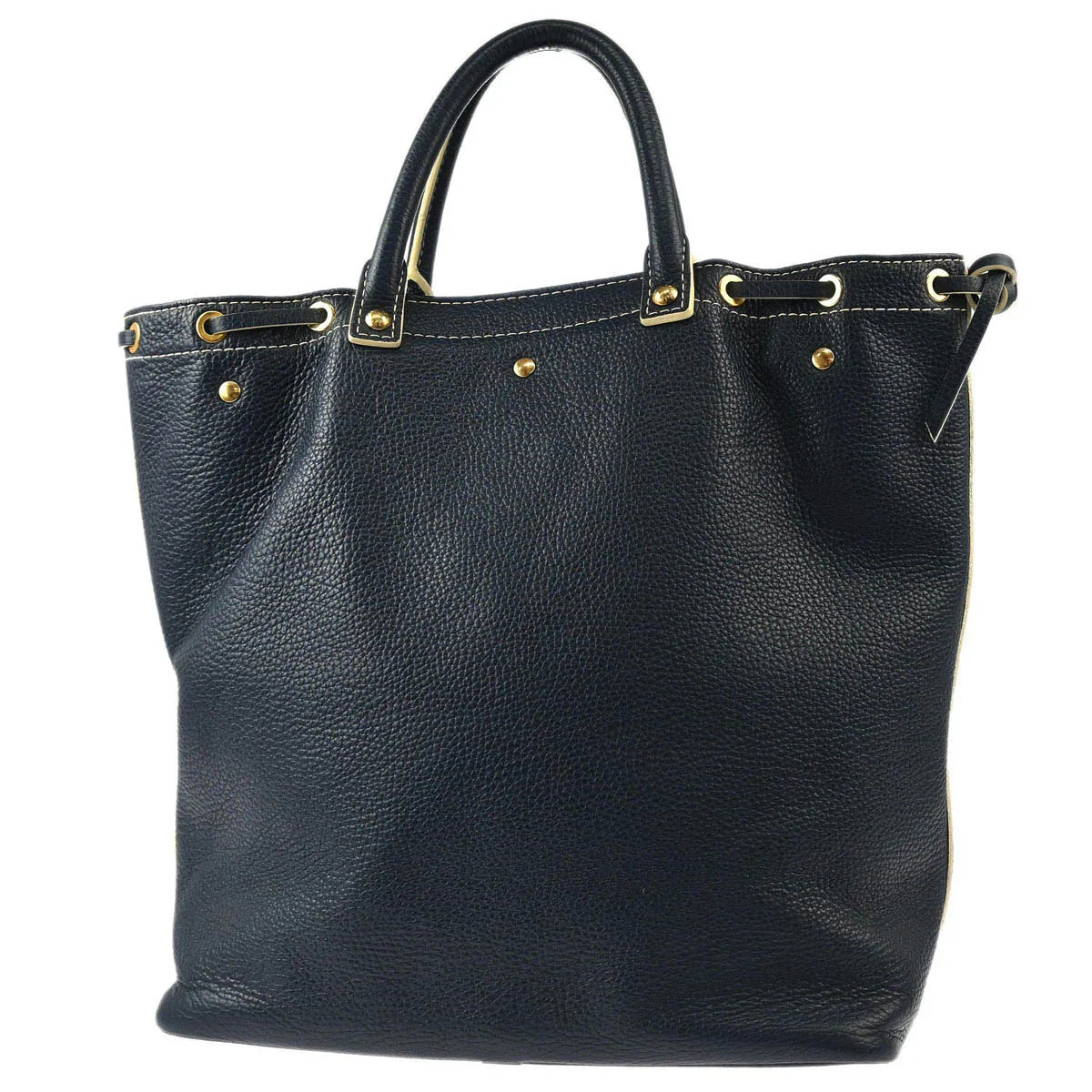Louis Vuitton 2006 Navy Tobago T & B Shoe Bag Handbag M95149