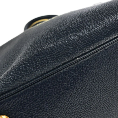 Louis Vuitton 2006 Navy Tobago T & B Shoe Bag Handbag M95149
