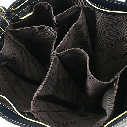 Louis Vuitton 2006 Navy Tobago T & B Shoe Bag Handbag M95149