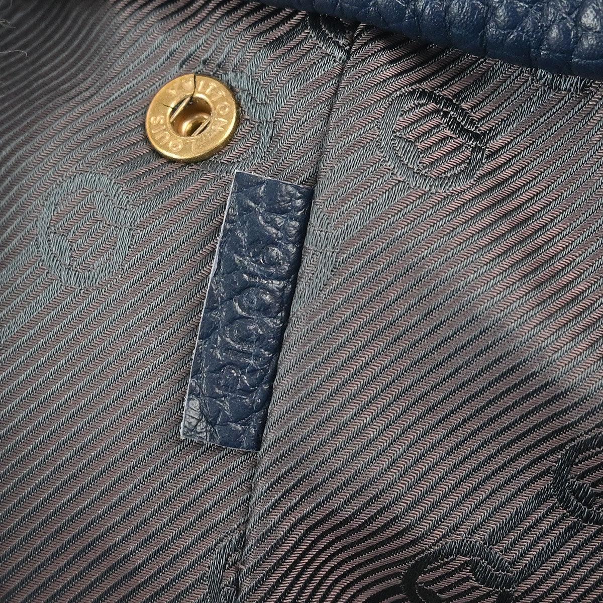 Louis Vuitton 2006 Navy Tobago T & B Shoe Bag Handbag M95149