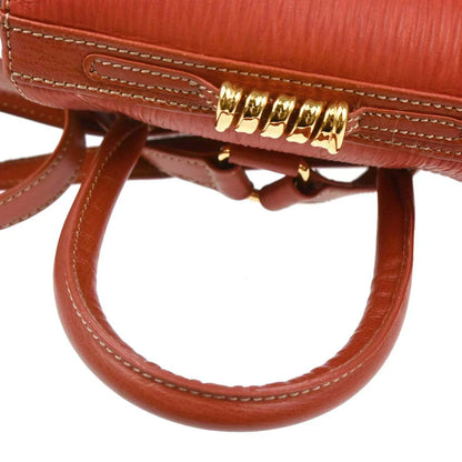 Loewe Vermilion Red Leather Velazquez Backpack