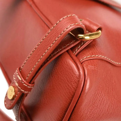 Loewe Vermilion Red Leather Velazquez Backpack