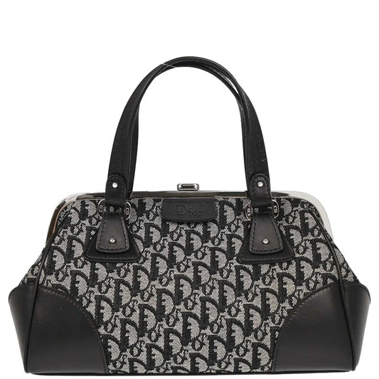 Christian Dior 2005 Black Trotter Handbag