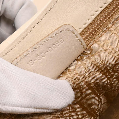 Christian Dior 2006 Ivory Leather Handbag