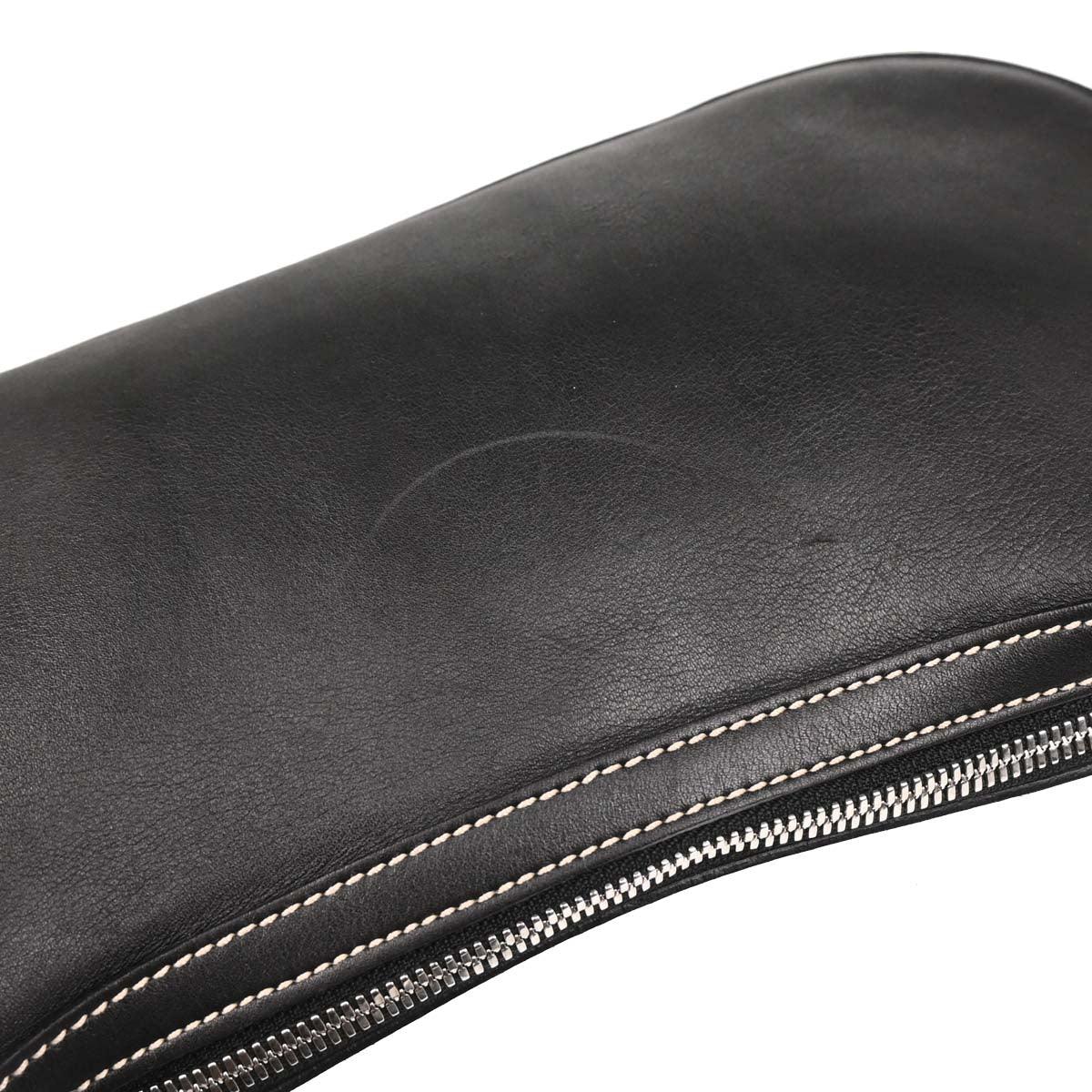 Salvatore Ferragamo Black Leather Handbag