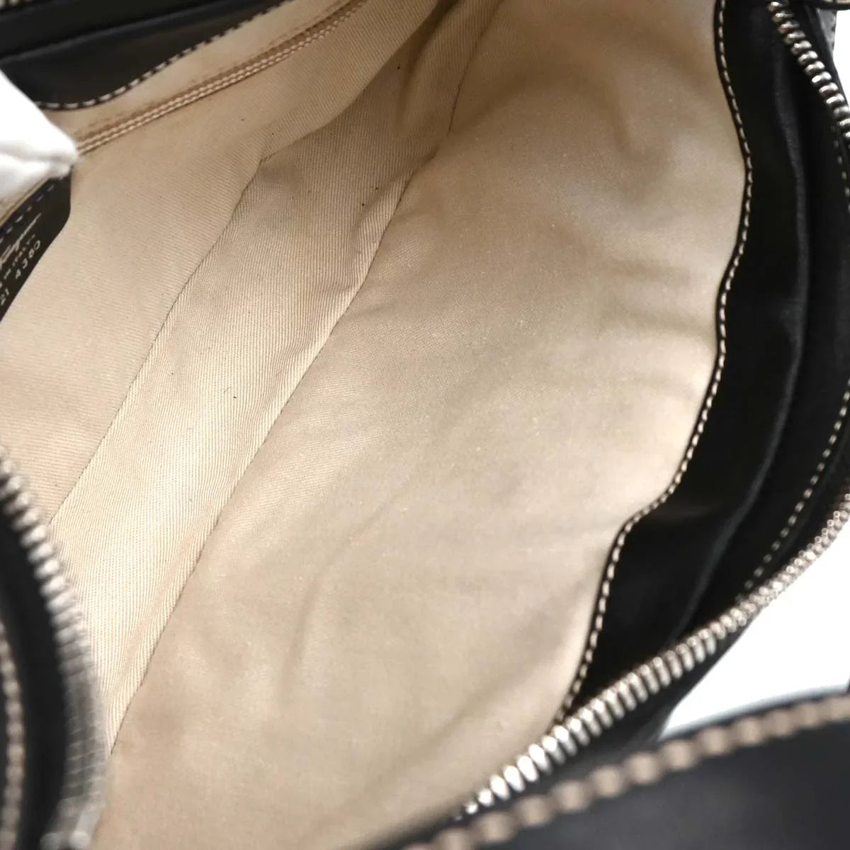 Salvatore Ferragamo Black Leather Handbag