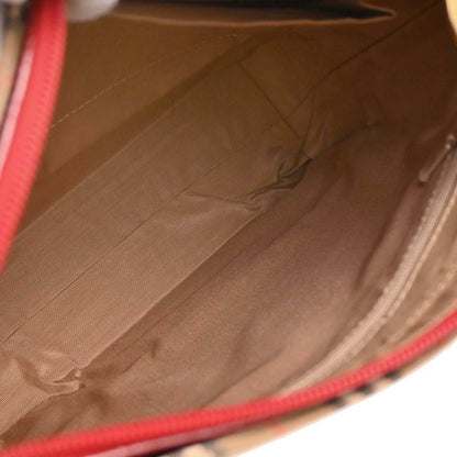 Burberry Beige House Check Tote Handbag