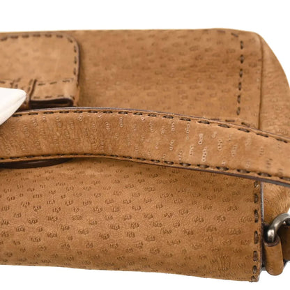 Prada Brown Suede Handbag