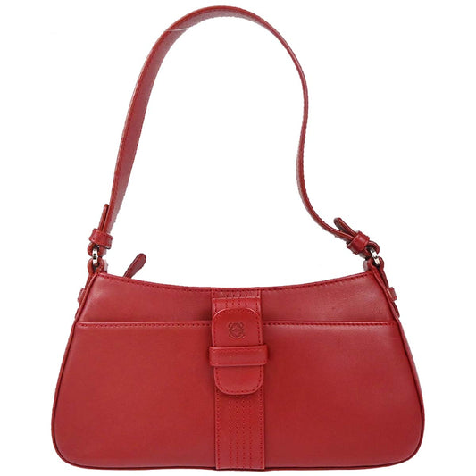 Loewe Red Leather Handbag