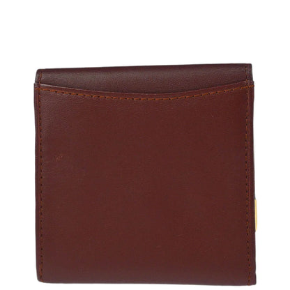 Cartier Coin Purse Wallet Bordeaux